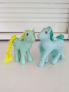 My Little Pony G1 Flutter Pony Peach Blossom & Morning Glory 1986